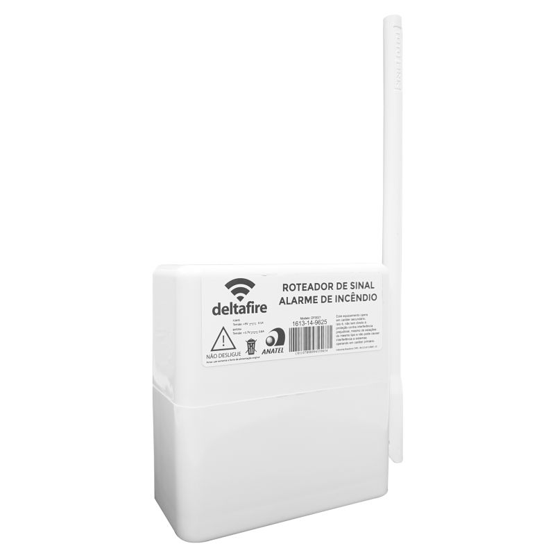 Roteador de sinal com antena externa - branco