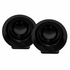 Sinalizador Sonoro 105db - sirene dupla - preto